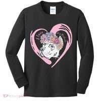 Love My Pitbull Kids Long Sleeve Shirt thumb 0