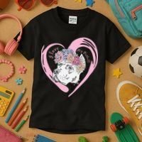 Love My Pitbull Kids T-Shirt thumb 3