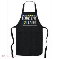 Love My T21 Tribe Down Syndrome Arrow Apron thumb 0