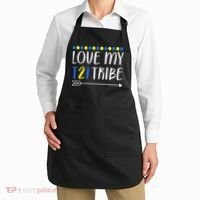 Love My T21 Tribe Down Syndrome Arrow Apron thumb 2