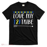 Love My T21 Tribe Down Syndrome Arrow T-Shirt thumb 0