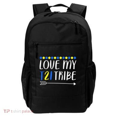 Love My T21 Tribe Down Syndrome Arrow Backpack