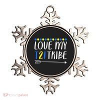 Love My T21 Tribe Down Syndrome Arrow Ornament thumb 0