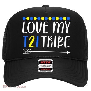 Love My T21 Tribe Down Syndrome Arrow Hat