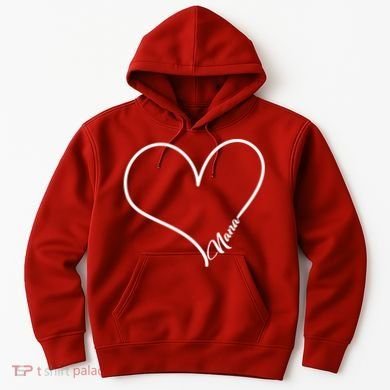 Love Nana Heart Hoodie