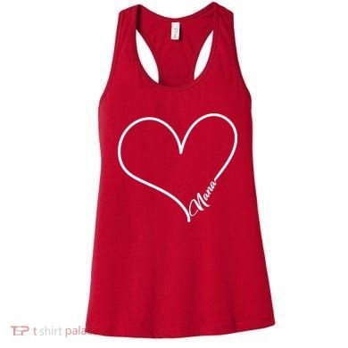 Love Nana Heart Women's Tank Top