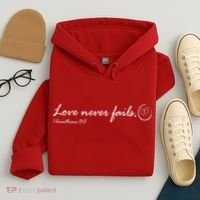 Love Never Fails Hoodie thumb 4