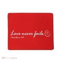 Love Never Fails Mousepad thumb 0