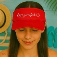 Love Never Fails Visor thumb 2