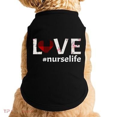 Love Nurse life Doggie Tank