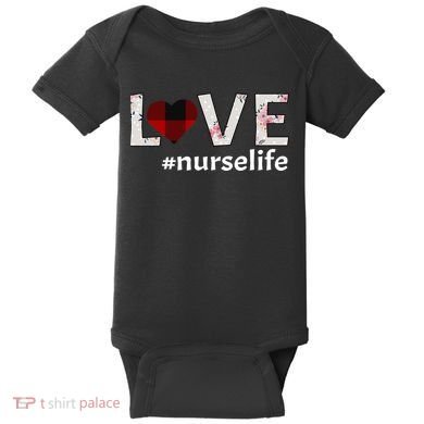 Love Nurse life Baby Bodysuit
