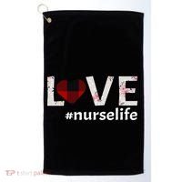 Love Nurse life Golf Towel thumb 0