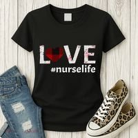 Love Nurse life Women's T-Shirt thumb 3