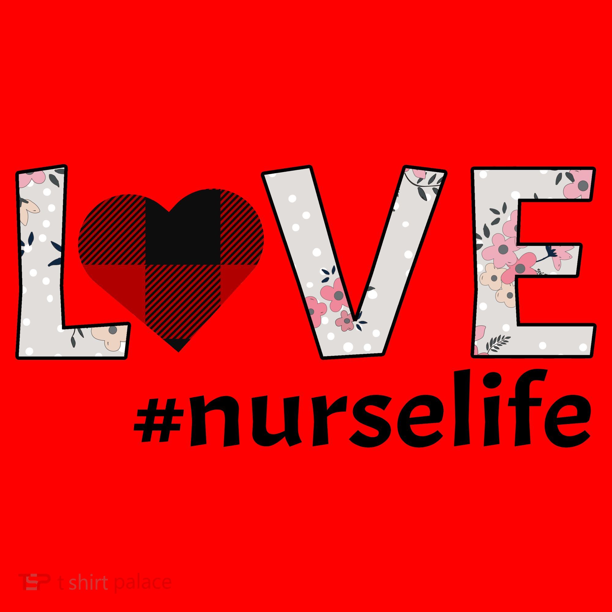 Love Nurse life Santa Hat