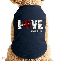 Love NurseLife Arrow Heart Doggie Tank thumb 0