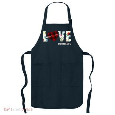 Love NurseLife Arrow Heart Apron