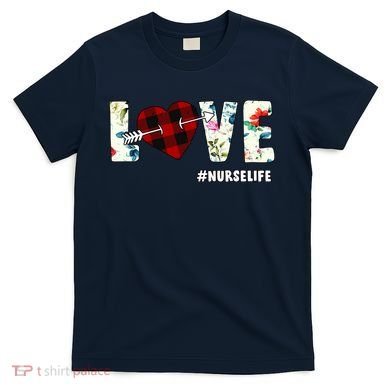 Love NurseLife Arrow Heart T-Shirt