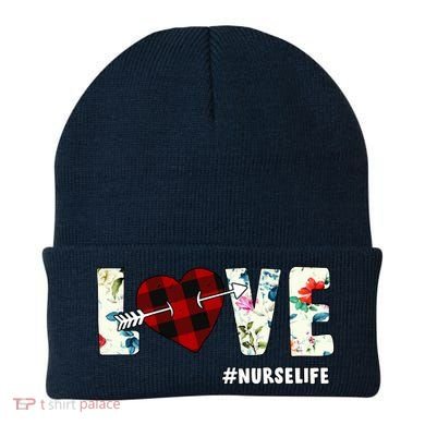 Love NurseLife Arrow Heart Beanie