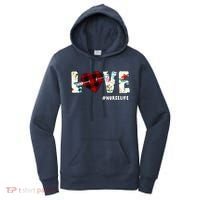 Love NurseLife Arrow Heart Women's Hoodie thumb 0