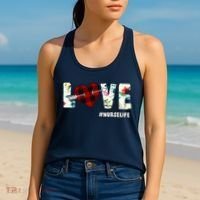 Love NurseLife Arrow Heart Women's Tank Top thumb 2