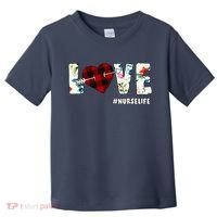 Love NurseLife Arrow Heart Toddler T-Shirt thumb 0