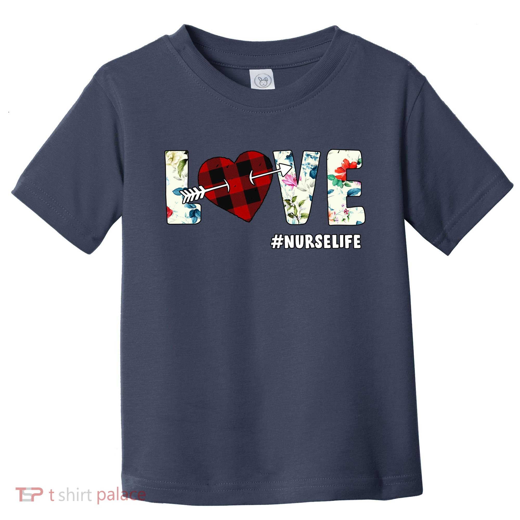 Love NurseLife Arrow Heart Toddler T-Shirt