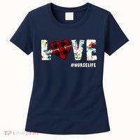 Love NurseLife Arrow Heart Women's T-Shirt thumb 0
