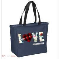 Love NurseLife Arrow Heart Tote Bag thumb 2