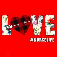 Love NurseLife Arrow Heart Santa Hat thumb 1