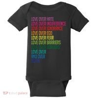 Love Over Everything  Baby Bodysuit thumb 0