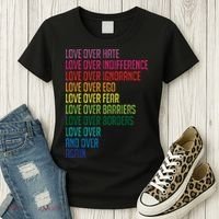 Love Over Everything  Women's T-Shirt thumb 3