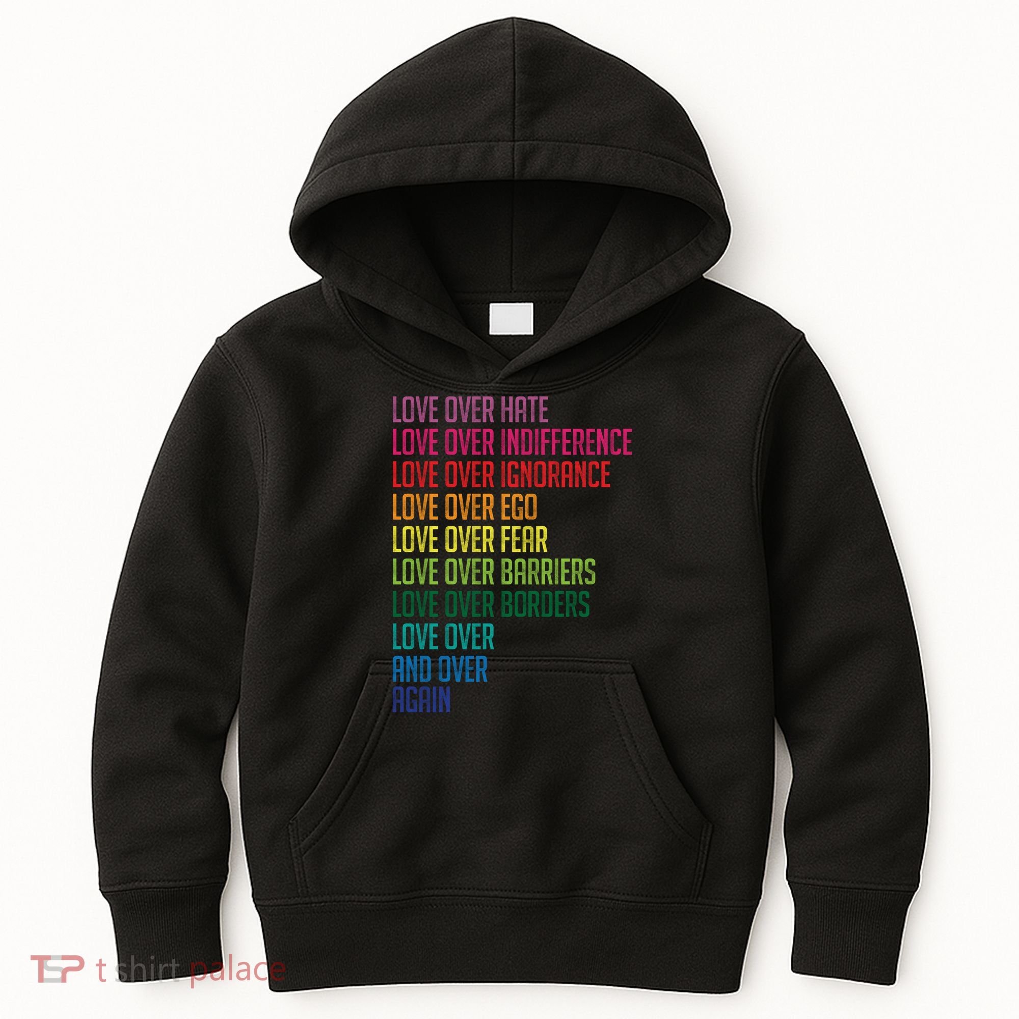 Love Over Everything  Kids Hoodie