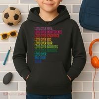 Love Over Everything  Kids Hoodie thumb 2
