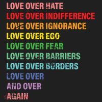 Love Over Hate Love Over Indifference  Hat thumb 2