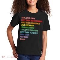Love Over Hate Love Over Indifference  Kids T-Shirt thumb 2