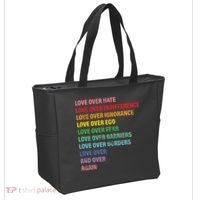 Love Over Hate Love Over Indifference  Tote Bag thumb 2