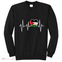 Love Pakistan Flag Heartbeat Pulse Sweatshirt thumb 0