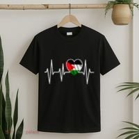 Love Pakistan Flag Heartbeat Pulse T-Shirt thumb 2