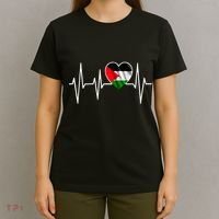Love Pakistan Flag Heartbeat Pulse T-Shirt thumb 4