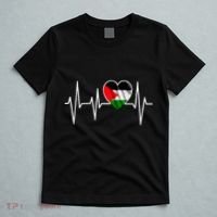 Love Pakistan Flag Heartbeat Pulse T-Shirt thumb 5