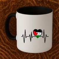 Love Pakistan Flag Heartbeat Pulse Coffee Mug thumb 2