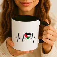 Love Pakistan Flag Heartbeat Pulse Coffee Mug thumb 3