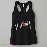Love Pakistan Flag Heartbeat Pulse Women's Tank Top thumb 3