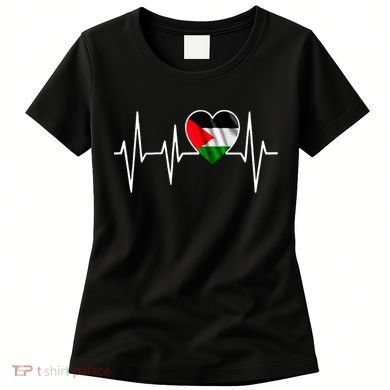 Love Pakistan Flag Heartbeat Pulse Women's T-Shirt