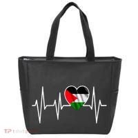 Love Pakistan Flag Heartbeat Pulse Tote Bag thumb 0