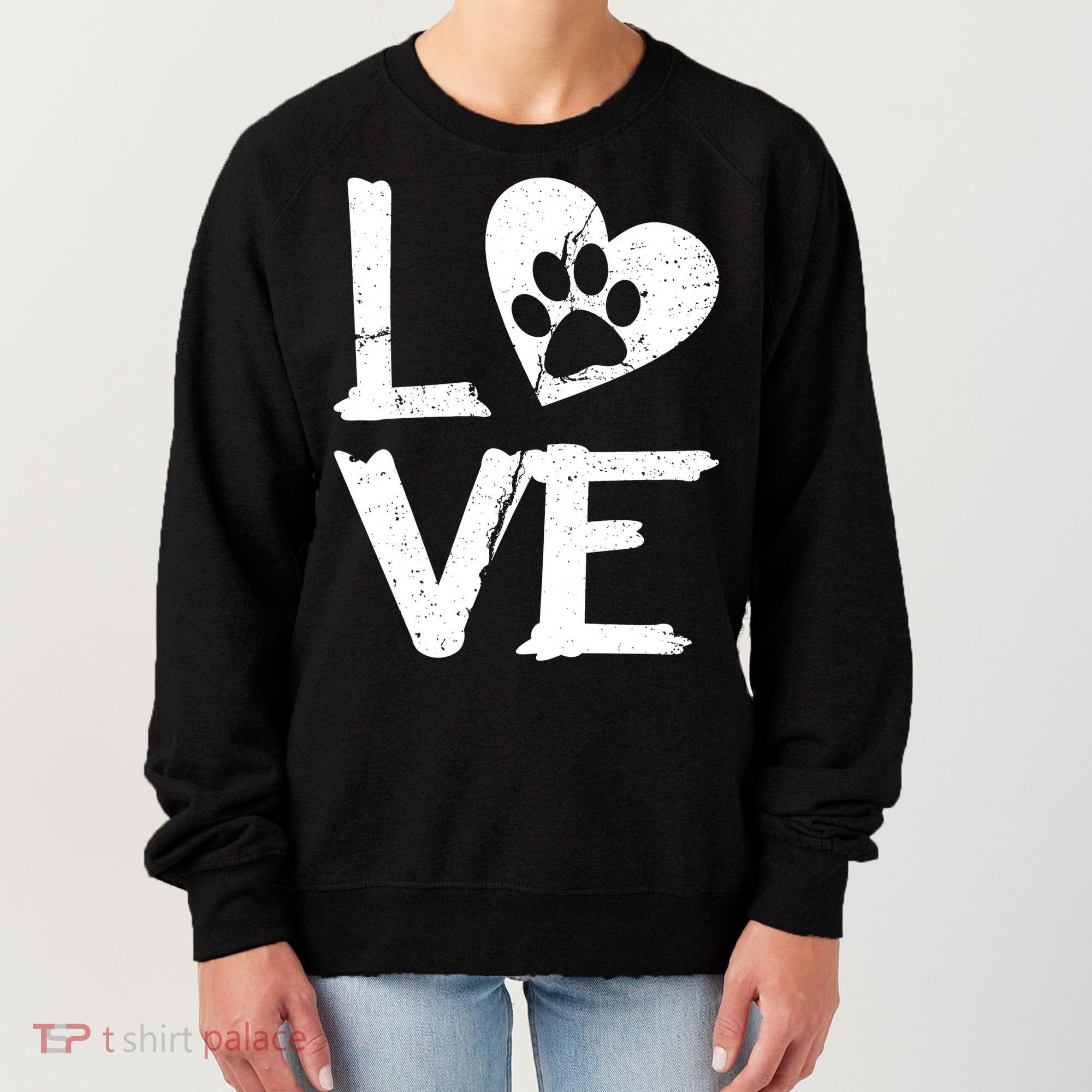 Love Paw In Heart Women's Sweatshirt