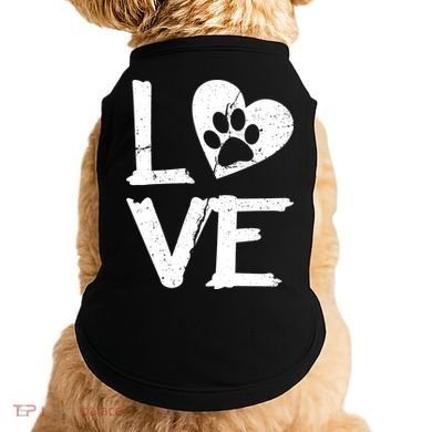 Love Paw In Heart Doggie Tank