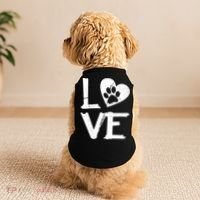 Love Paw In Heart Doggie Tank thumb 2
