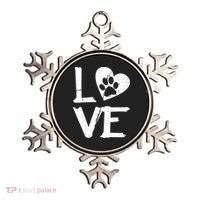 Love Paw In Heart Ornament thumb 0