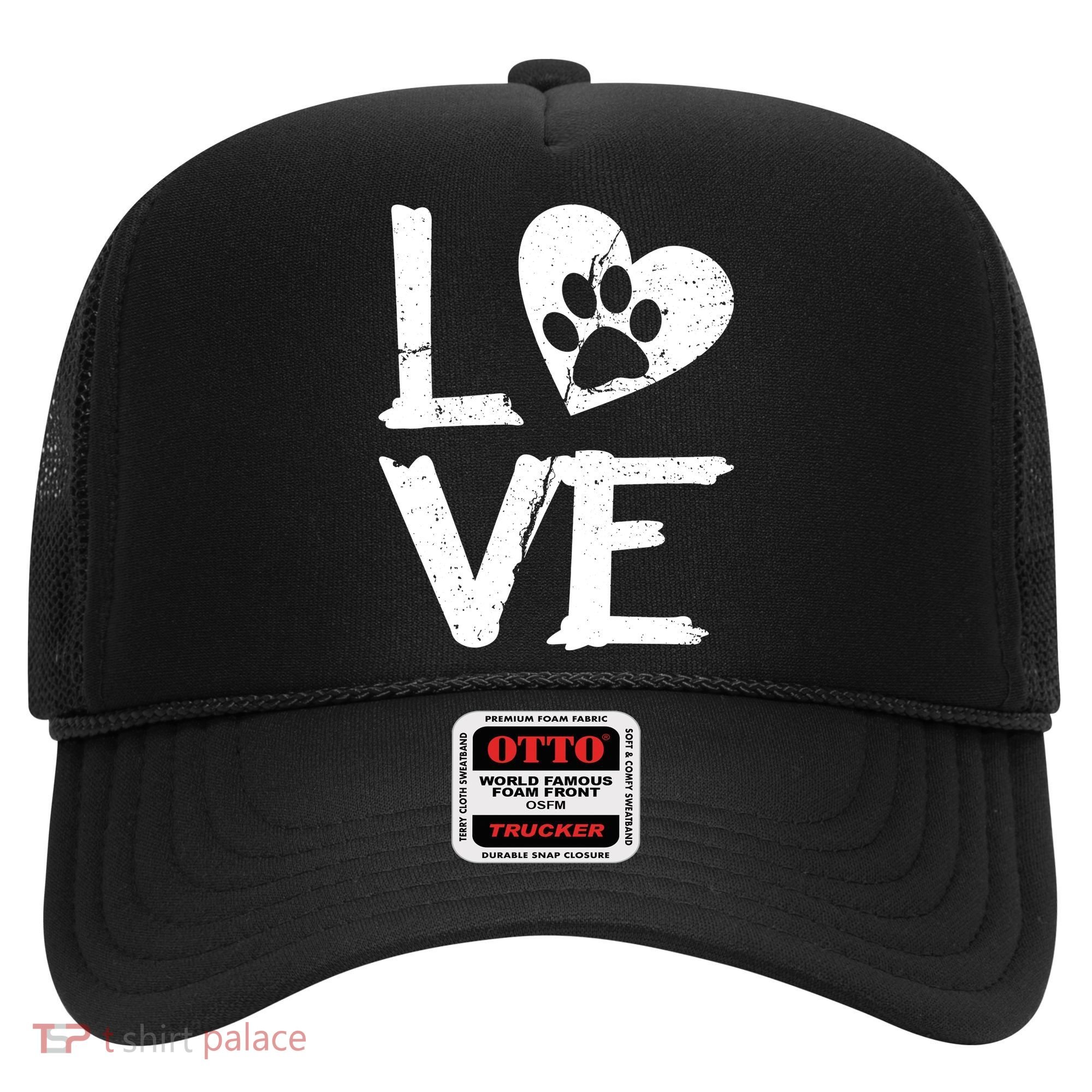 Love Paw In Heart Hat
